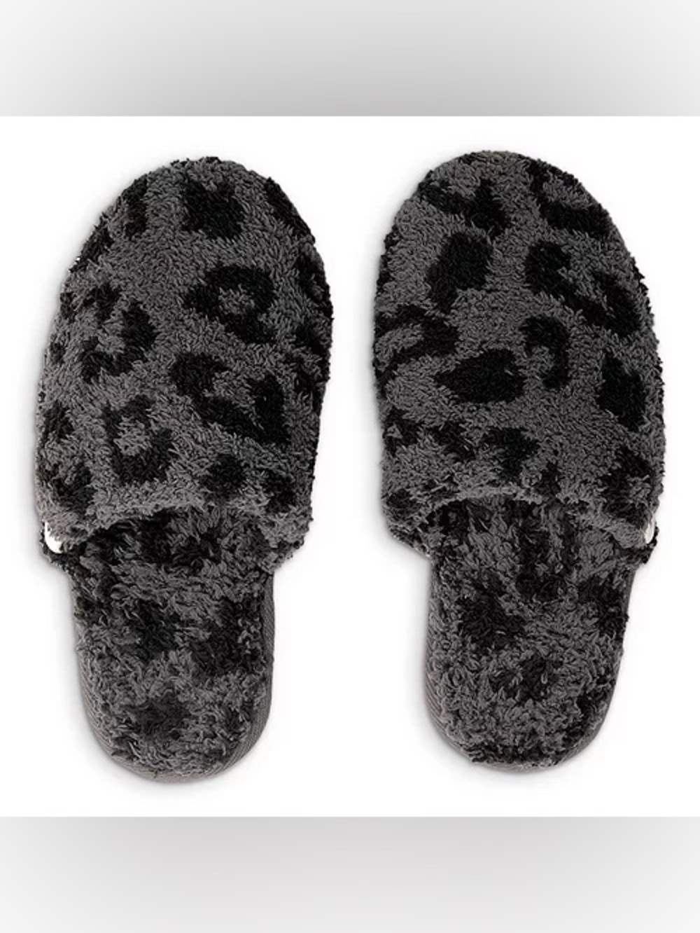 Barefoot Dreams CozyChic Barefoot In The Wild Slippers, Women's Size SM (5/6)